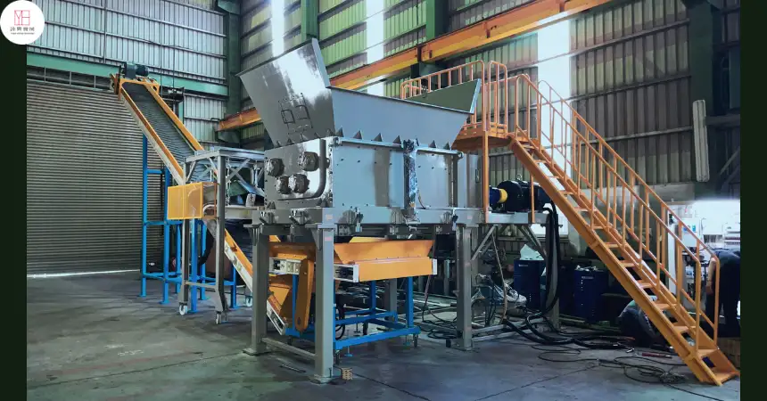 Case Study | Quad-Shaft Shredder with Magnetic Separation: Yung Hsing’s Recycling Technology in Singapore