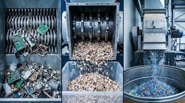 Shredders, Crushers, and Pulverizers